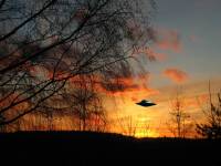 UFOn lento (kuvaa manipuloitu)
