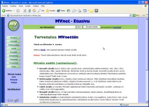 MVnetin 4. versio HTML-muodossa